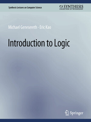 cover image of Introduction to Logic